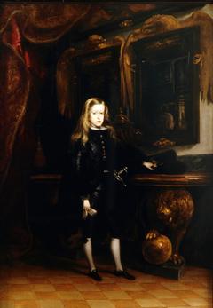 Charles II as a child by Juan Carreño de Miranda