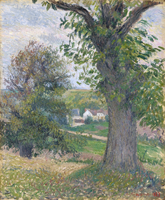 Châtaigniers à Osny by Camille Pissarro