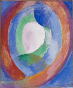 Circular Forms, Moon no. 1 by Robert Delaunay