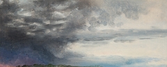 Cloud Study by Johan Christian Dahl