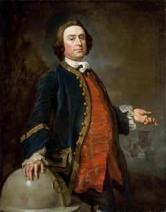 Commodore George Walker (before 1700-1777) by British School