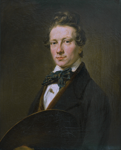 Cornelis Springer (1817-1891), painter by Nicolaas Pieneman