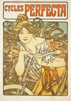 Cycles Perfecta by Alphonse Maria Mucha