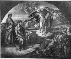 Dante und Vergil in der Unterwelt by Anselm Feuerbach