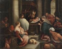 Darbringung Christi im Tempel (Nachfolger) by Francesco Bassano the Younger