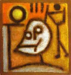 Death and Fire by Paul Klee