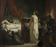 Death of Chopin by Félix-Joseph Barrias