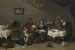 Der verlorene Sohn by David Teniers the Younger