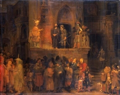 Die Ausstellung Christi by Aert de Gelder