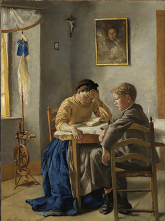 Die Geschwister by Hans Thoma