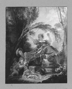 Die Schaukel by Jean-Honoré Fragonard