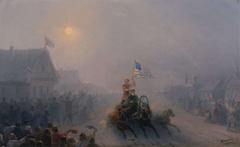 Distributing Supplies by Ivan Ayvazovsky