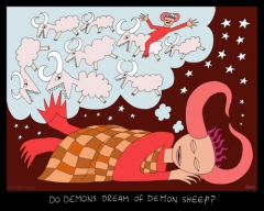 Do demons dream of deamon sheep? by Alan Rogerson