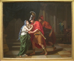 Electra Receiving the Ashes of her Brother, Orestes by Jean-Baptiste Wicar