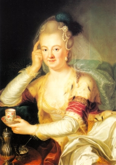 Elisabeth Augusta of Sulzbach by Heinrich Carl Brandt