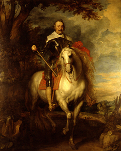 Equestrian portrait of Francisco de Moncada by Anthony van Dyck