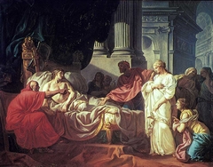 Erasistratus Discovering the Cause of Antiochus' Disease by Jacques-Louis David