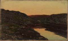 Evening at Jæren by Nicolai Ulfsten