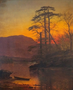 Evening on the Ausable River by Arthur Parton