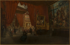 Exposition des œuvres d'Eugène Delacroix, à la galerie Martinet, boulevard des Italiens, en 1864 by Ed Albertini