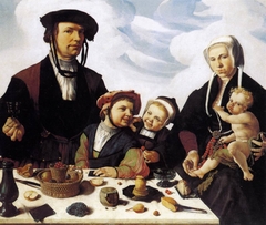 Family Portrait by Maerten van Heemskerck