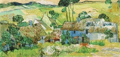 Farms near Auvers by Vincent van Gogh