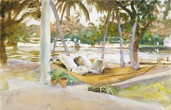 Figure in Hammock, Florida by John Singer Sargent