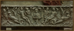 Fragment of sarcophagus from Palazzo Giustiniani in Rome by Aleksander Gierymski