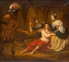 Granida and Daifilo discovered by soldiers by Gerard van der Kuijl