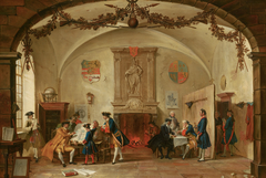 Guardroom Scene by Cornelis Troost