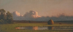 Haystacks by Martin Johnson Heade