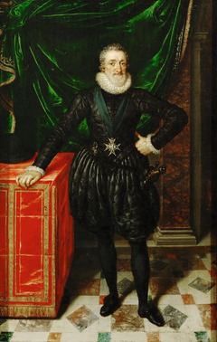 Henry IV, King of France, Dressed in Black by Frans Pourbus the Younger