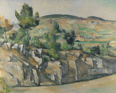 Hillside in Provence by Paul Cézanne