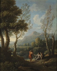 Idyllic Landscape by Jan Frans van Bloemen