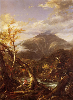 Indian Pass Tahawus by Thomas Cole
