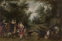 Jagdbeute der Diana by Hendrick van Balen the Younger