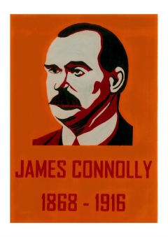 James Connolly 1868 - 1916 by Eoghain Phelan