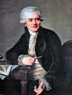 Jean Henri Riesener by Antoine Vestier