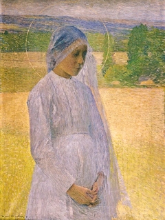 Jeune sainte by Henri-Jean Guillaume Martin