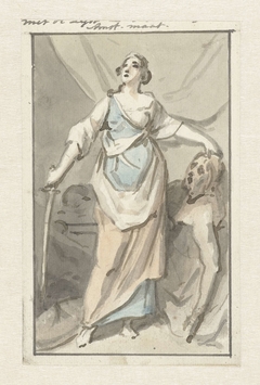 Judith met het hoofd van Holofernes by Jurriaan Andriessen