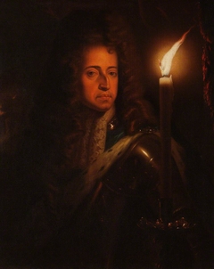 King William III (1650–1702) by Candlelight by Godfried Schalcken