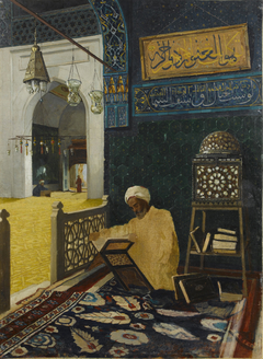 Kur’an Tilaveti / Reciting the Quran by Osman Hamdi Bey