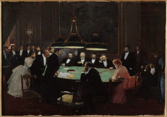 La salle de jeu by Jean Béraud