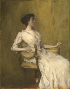 Lady in White by Thomas Dewing