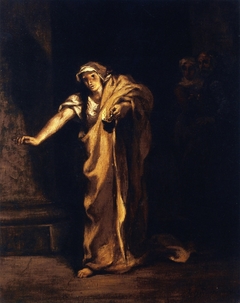 Lady Macbeth Sleepwalking by Eugène Delacroix