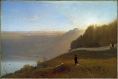 Lake Nemi by George Inness