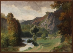 Landscape from Vallée du Cousin by Teofil Kwiatkowski