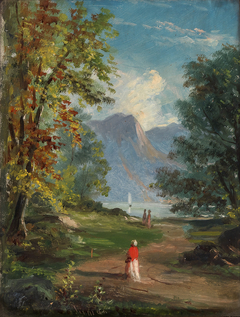 Landscape by John O'Brien Inman