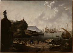 Landscape with Port by Hans de Jode