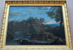 Landscape with The Flight to Egypt by Domenichino